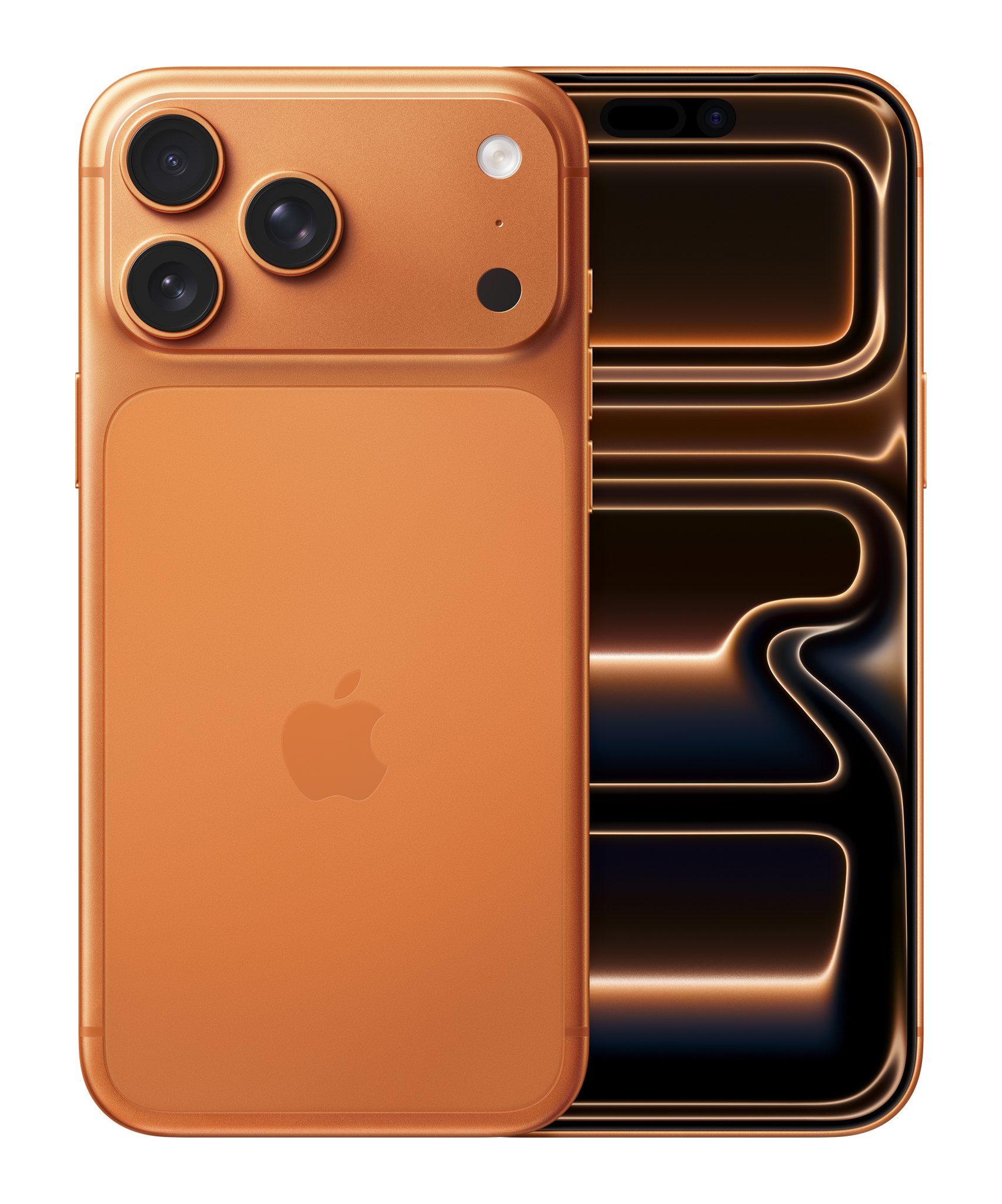 iPhone 17 Pro Max – Cosmic Orange 2-up