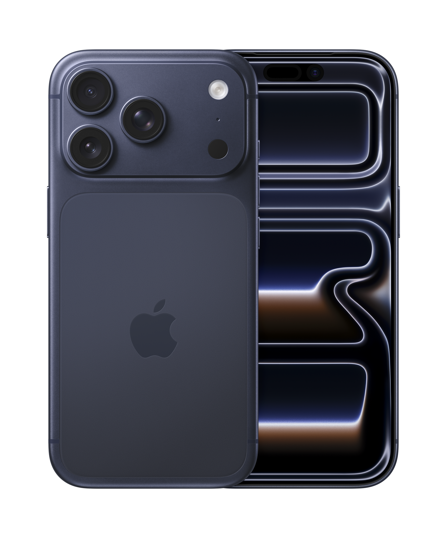 iPhone 17 Pro – Deep Blue 2-up