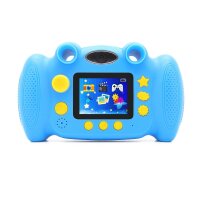 easypix Kiddypix Blizz blau digitale Kinderkamera m. Selfie-Funktion