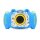 easypix Kiddypix Blizz blau digitale Kinderkamera m. Selfie-Funktion