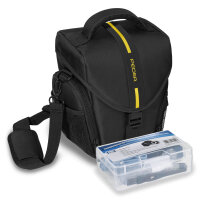 PEDEA Kameratasche Gr. L ESSEX PRO Foto Tasche mit...