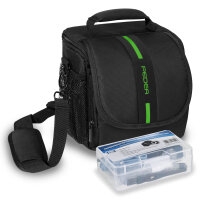 PEDEA Kameratasche Gr. M ESSEX PRO Foto Tasche mit...