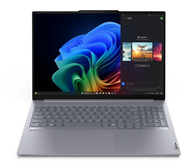 Lenovo ThinkBook 16 G7 QOY, Luna Grey, Snapdragon X Plus X1P-42-100, 32GB RAM, 1TB SSD, DE